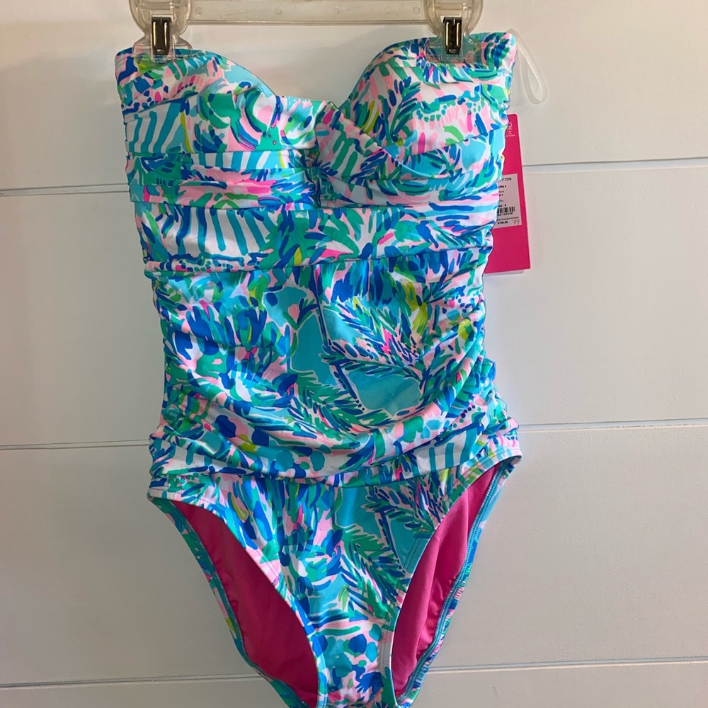 Lilly Pulitzer cabana cocktail one piece swim